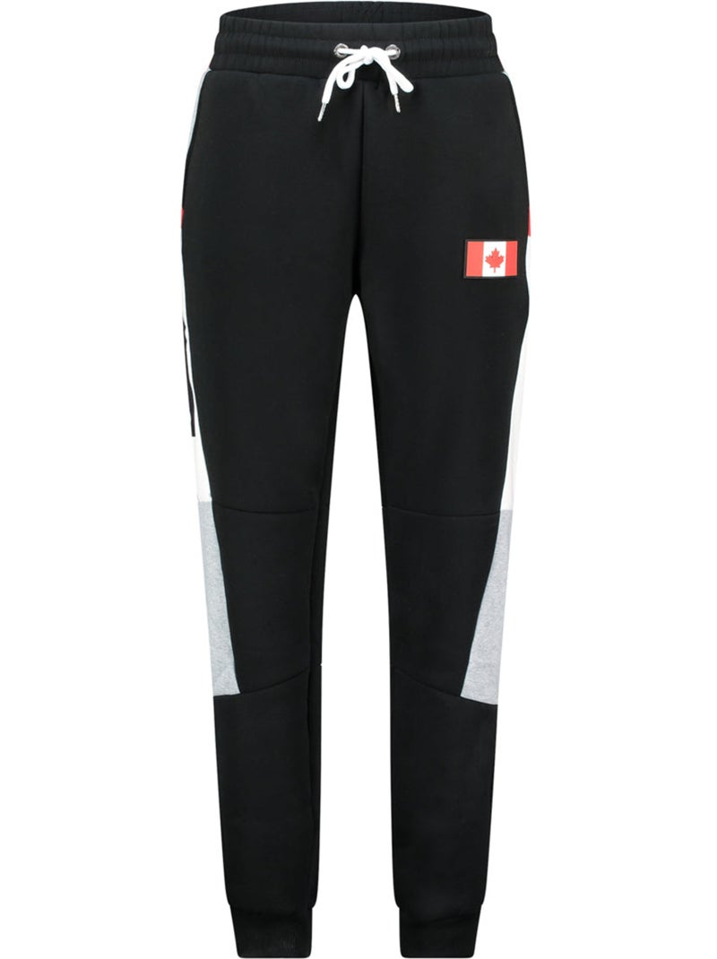 Pantaloni jogging con bande molemeak – canadian peak Nero - Kiabi