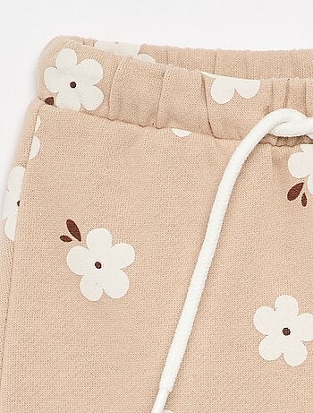 Pantaloni jogging con motivo
