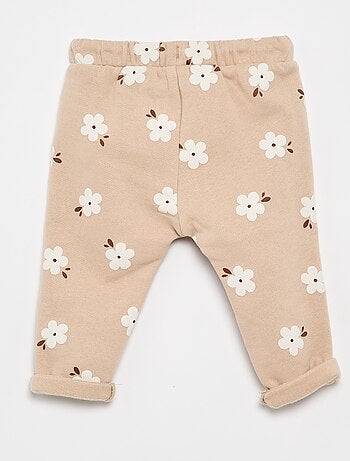 Pantaloni jogging con motivo
