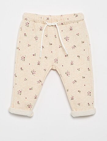 Pantaloni jogging con motivo