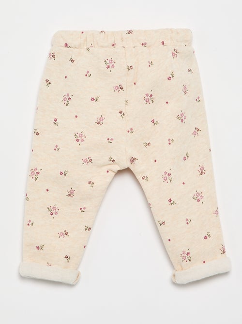 Pantaloni jogging con motivo - Kiabi