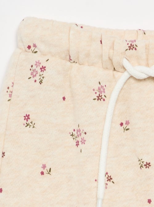 Pantaloni jogging con motivo - Kiabi