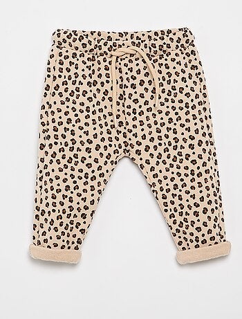 Pantaloni jogging con motivo