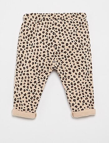 Pantaloni jogging con motivo