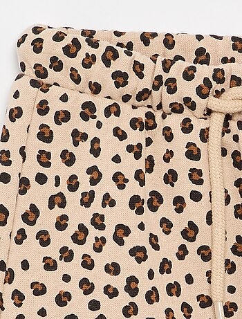 Pantaloni jogging con motivo