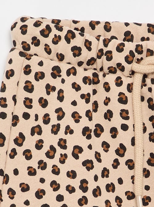 Pantaloni jogging con motivo - Kiabi