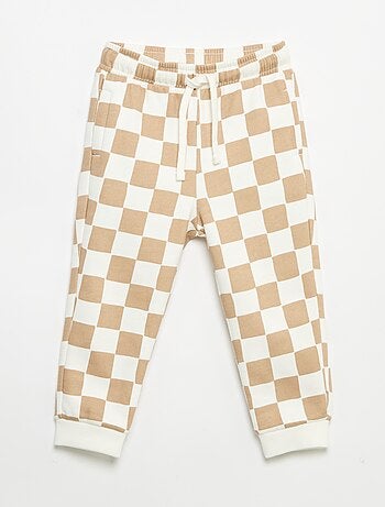 Pantaloni jogging con motivo