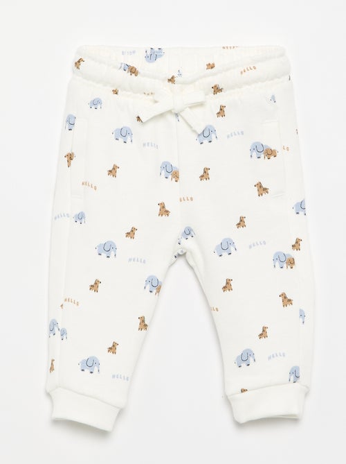 Pantaloni jogging con motivo - Kiabi Pantaloni jogging con motivo - Kiabi