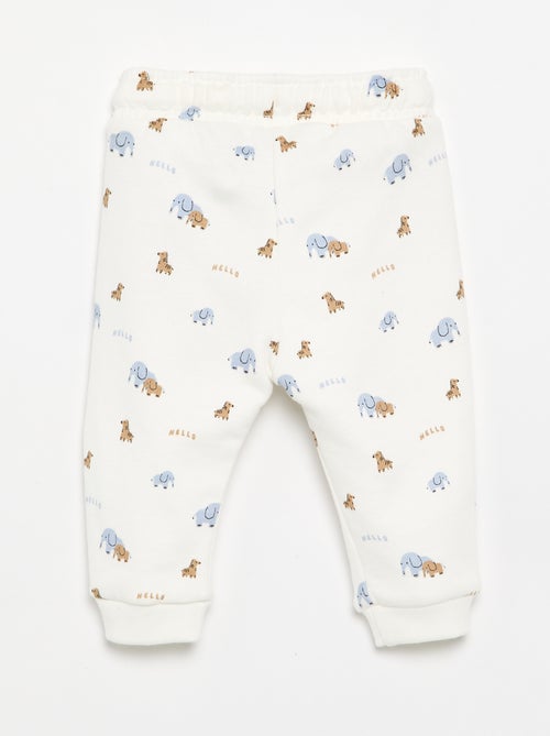 Pantaloni jogging con motivo - Kiabi Pantaloni jogging con motivo - Kiabi