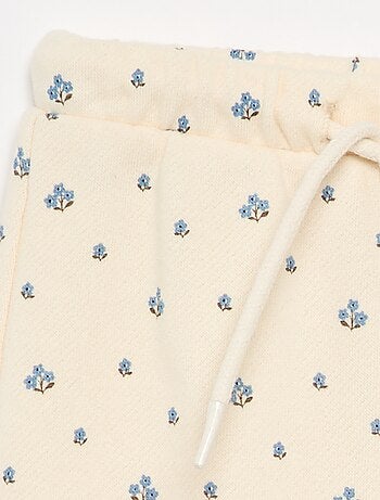 Pantaloni jogging con motivo