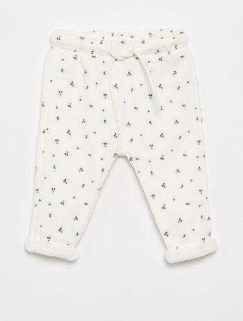 Pantaloni jogging con motivo