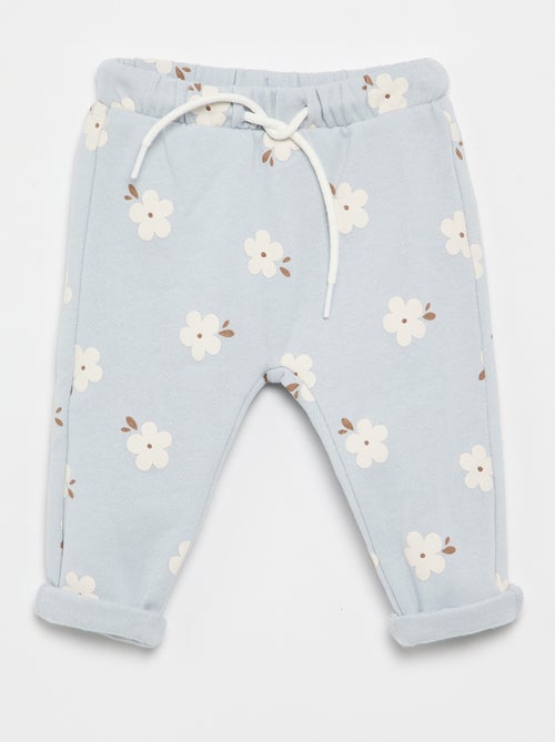 Pantaloni jogging con motivo - Kiabi