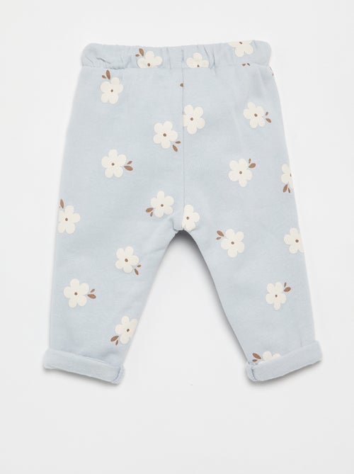 Pantaloni jogging con motivo - Kiabi