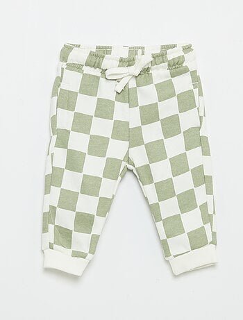 Pantaloni jogging con motivo