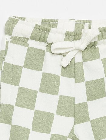 Pantaloni jogging con motivo