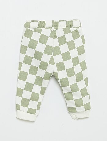 Pantaloni jogging con motivo