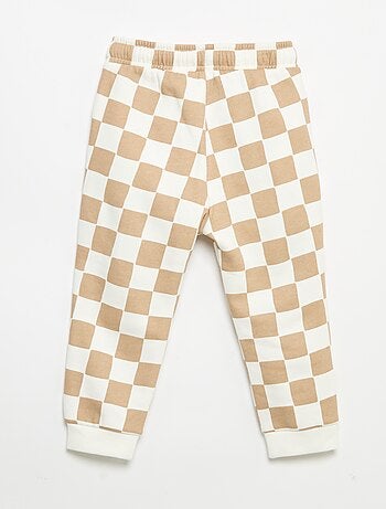 Pantaloni jogging con motivo