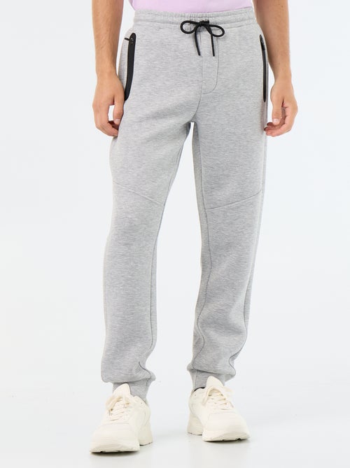 Pantaloni jogging con tasche con zip - Kiabi Pantaloni jogging con tasche con zip - Kiabi