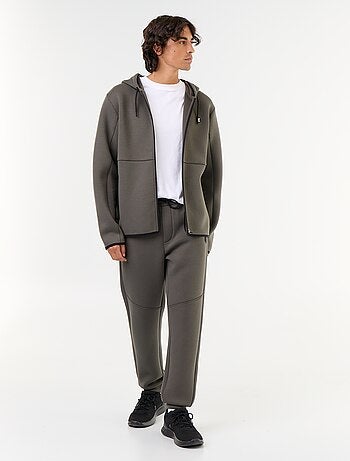 Pantaloni jogging con tasche zippate