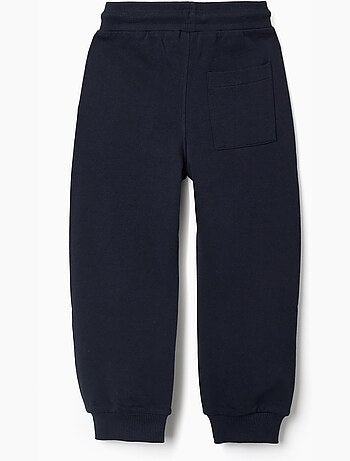 Pantaloni jogging in cotone con coulisse e tasche