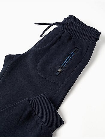 Pantaloni jogging in cotone con coulisse e tasche