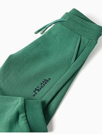 Pantaloni jogging in cotone con stampa art