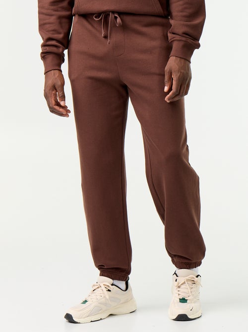 Pantaloni jogging in felpa tinta unita - Kiabi Pantaloni jogging in felpa tinta unita - Kiabi