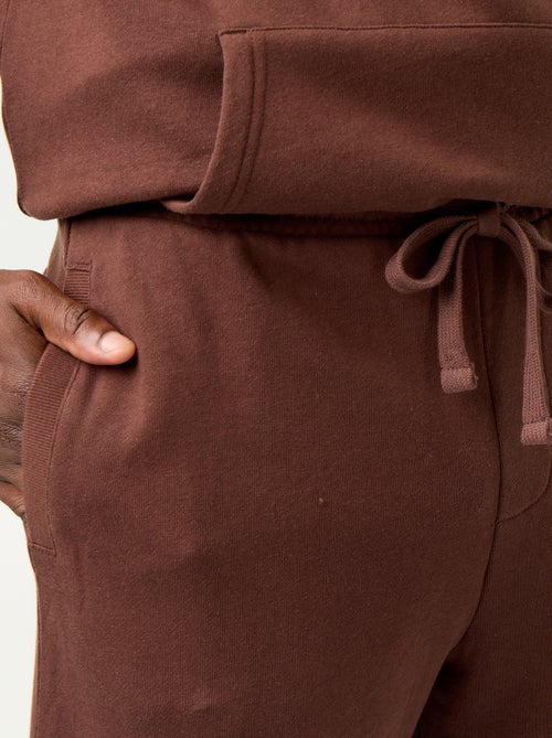 Pantaloni jogging in felpa tinta unita - Kiabi Pantaloni jogging in felpa tinta unita - Kiabi