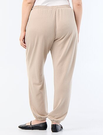 Pantaloni jogging in french terry