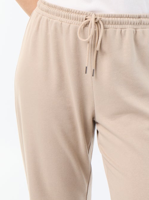 Pantaloni jogging in french terry - Kiabi