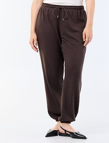 Pantaloni jogging in french terry