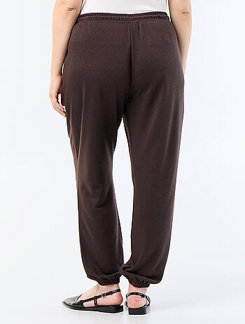 Pantaloni jogging in french terry
