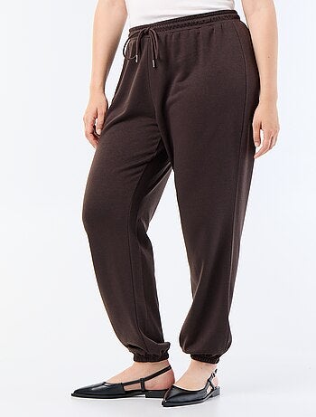 Pantaloni jogging in french terry