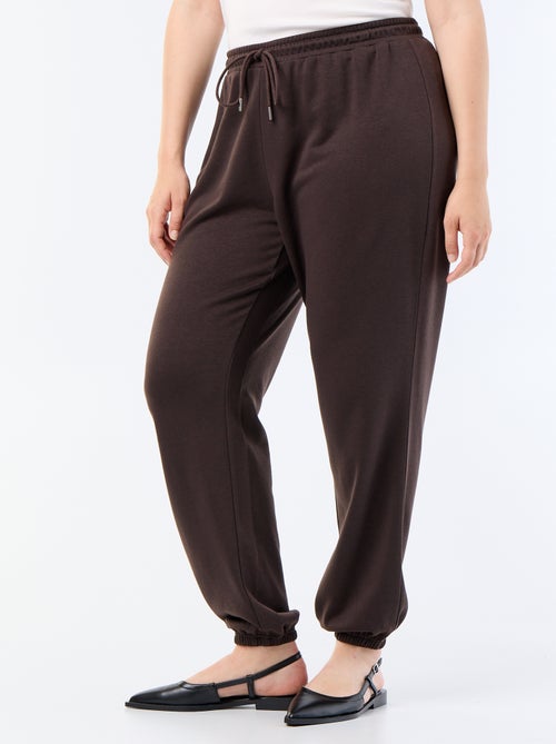 Pantaloni jogging in french terry - Kiabi