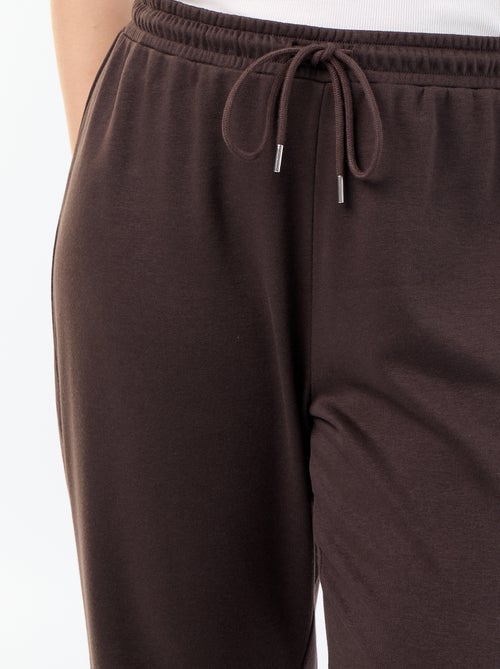 Pantaloni jogging in french terry - Kiabi