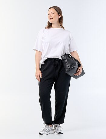 Pantaloni jogging in french terry