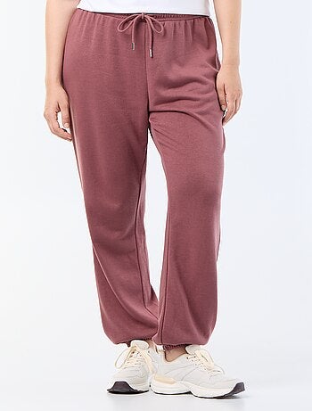 Pantaloni jogging in french terry