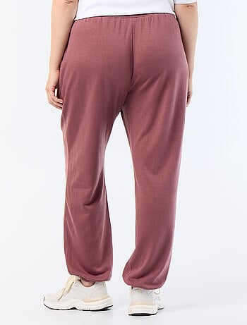Pantaloni jogging in french terry