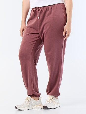 Pantaloni jogging in french terry