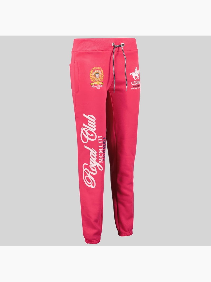 Pantaloni jogging manille – geographical norway Rosa fluo - Kiabi