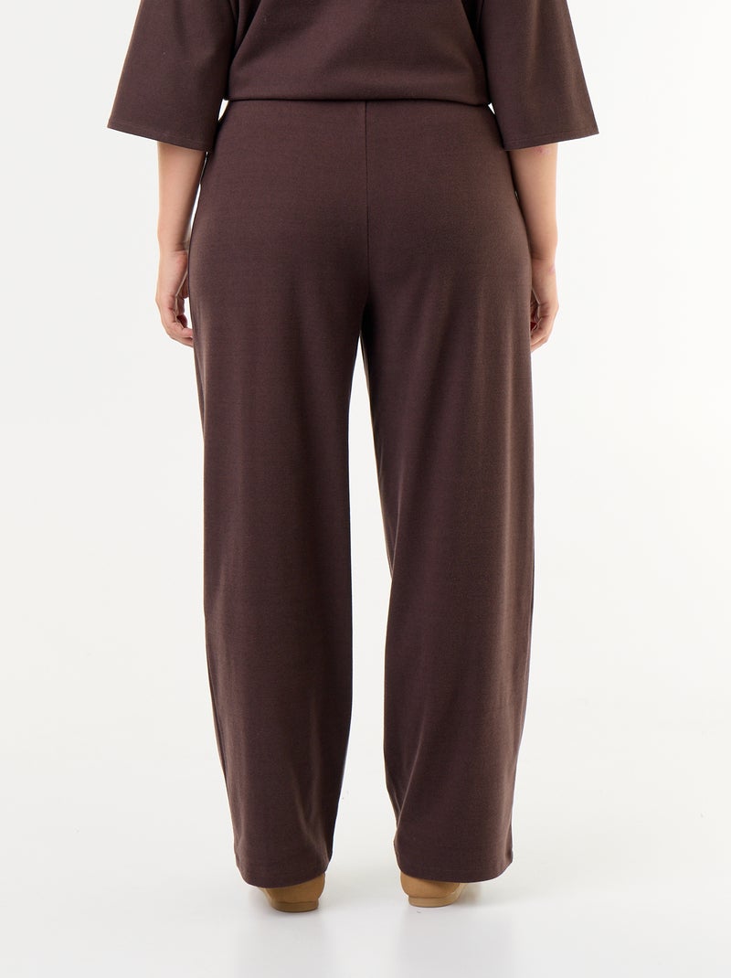 Pantaloni jogging Marrone - Kiabi