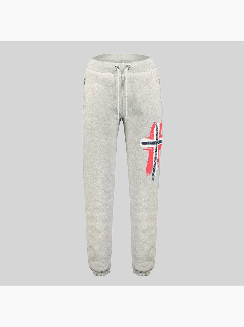 Pantaloni jogging matuvu – geographical norway Grigio chiaro - Kiabi