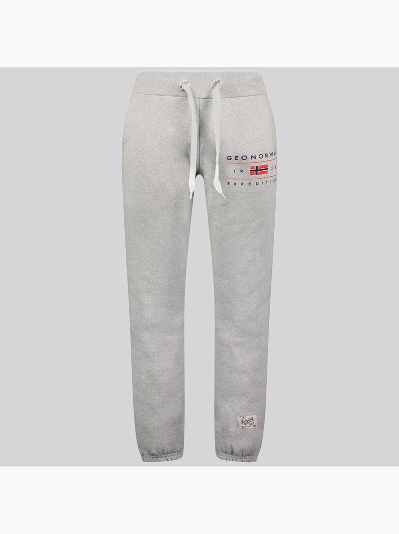 Pantaloni jogging mezolo uomo – geographical norway Grigio chiaro - Kiabi