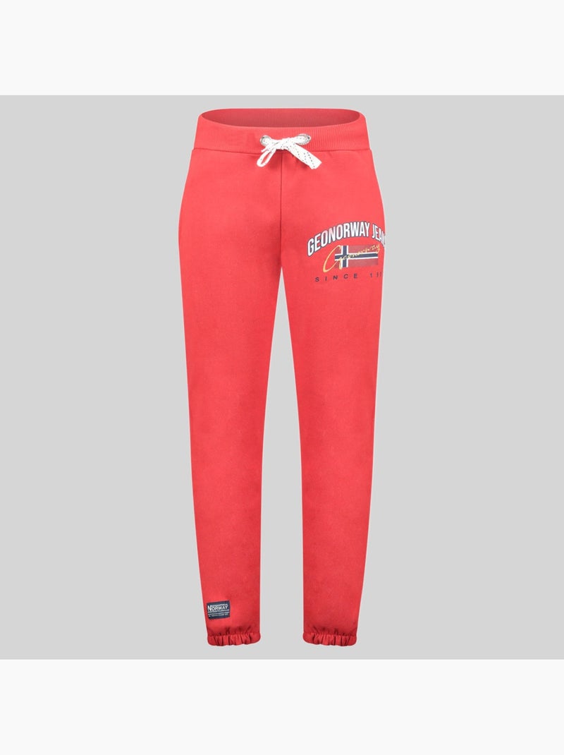 Pantaloni jogging mhagen – geographical norway Rosso - Kiabi
