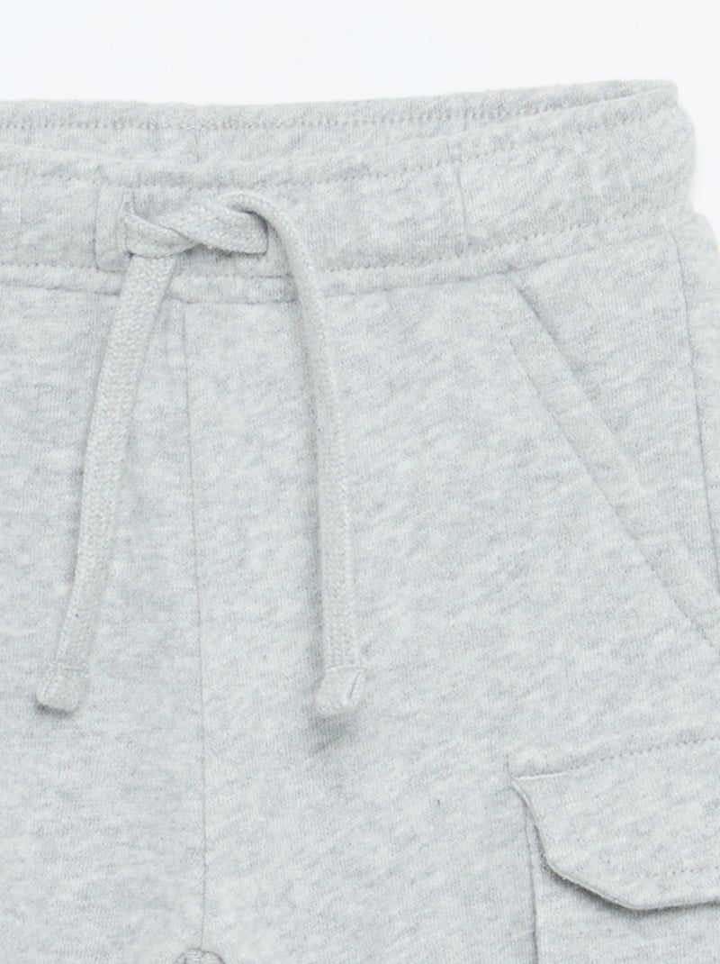 Pantaloni jogging multitasche Grigio - Kiabi