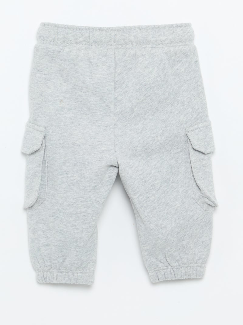 Pantaloni jogging multitasche Grigio - Kiabi