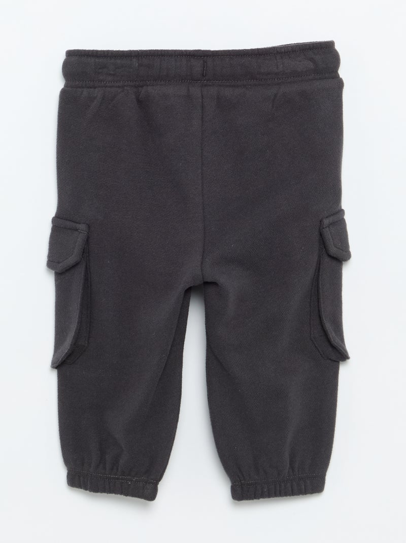 Pantaloni jogging multitasche Nero - Kiabi
