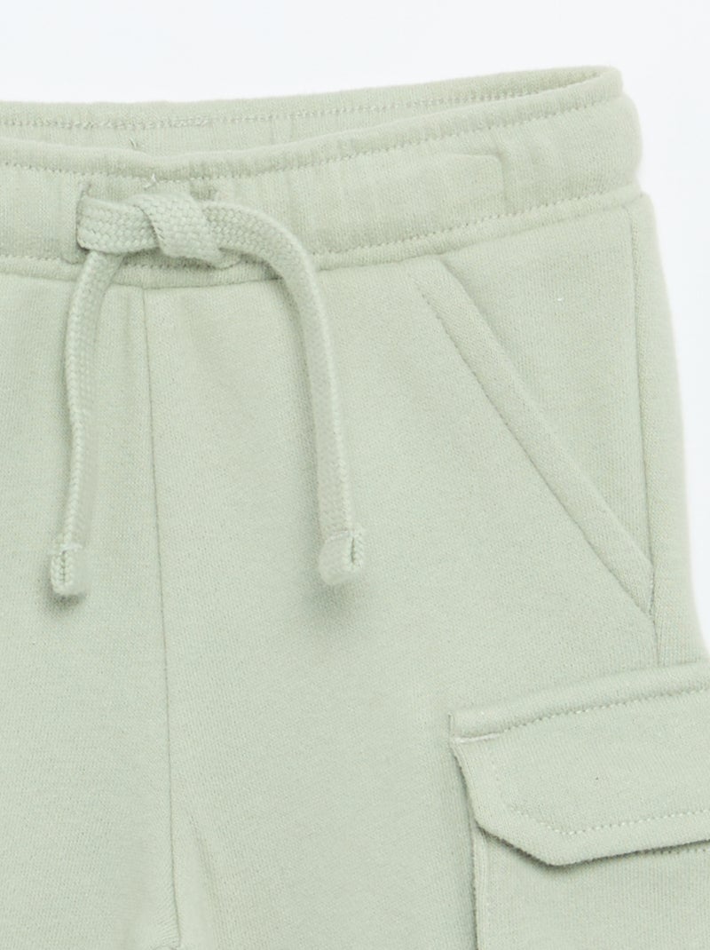 Pantaloni jogging multitasche Verde - Kiabi