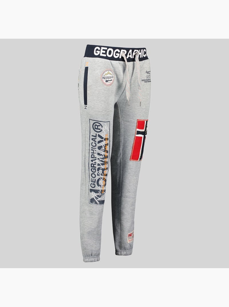 Pantaloni jogging myer – geographical norway Grigio chiaro - Kiabi