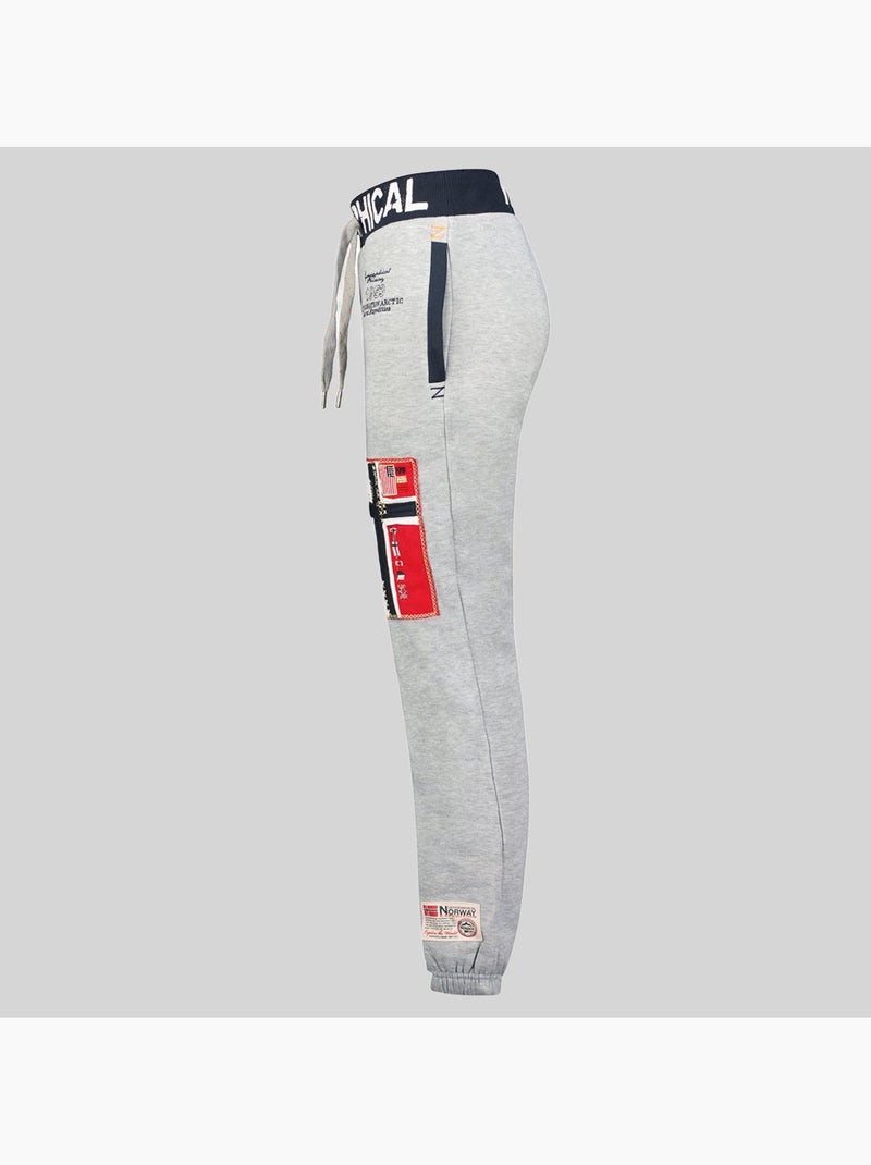 Pantaloni jogging myer – geographical norway Grigio chiaro - Kiabi